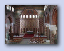 Interior of St Agathas Church, Portsmouth