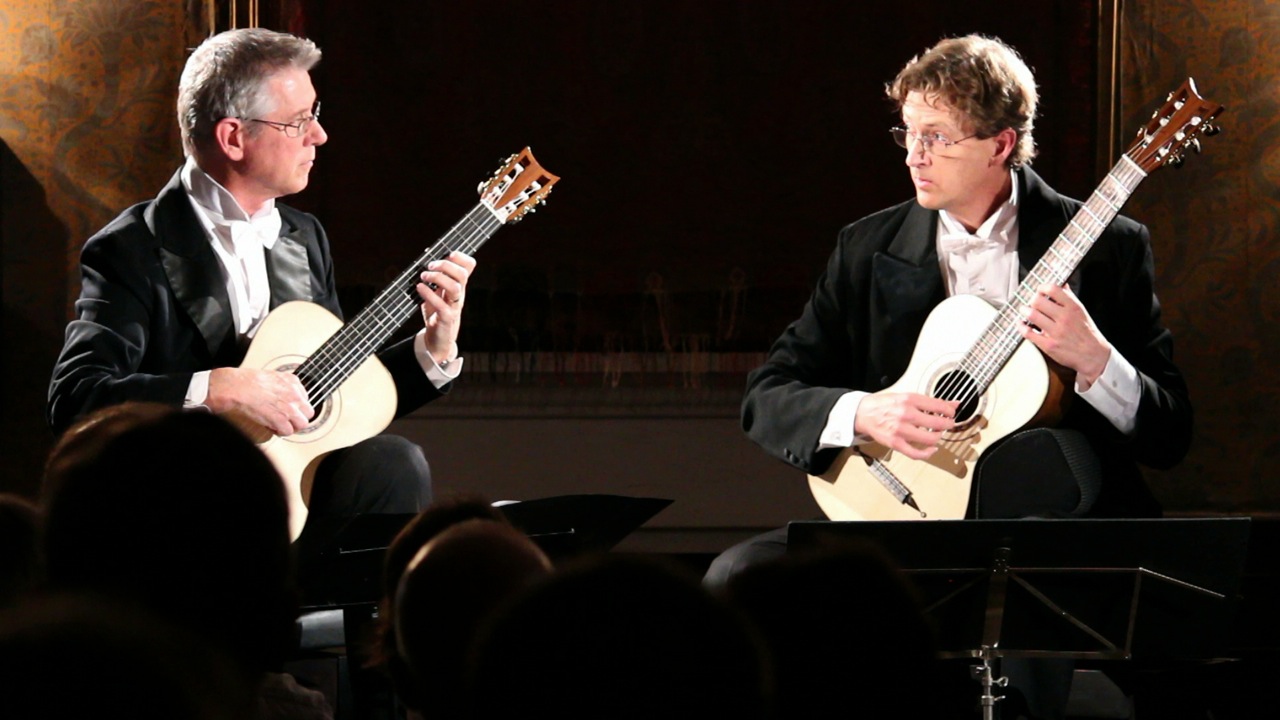 Rex Button and Bruce Paine - guitar duet partners