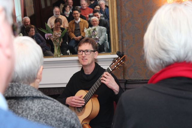 Bruce Paine during CD launch performance